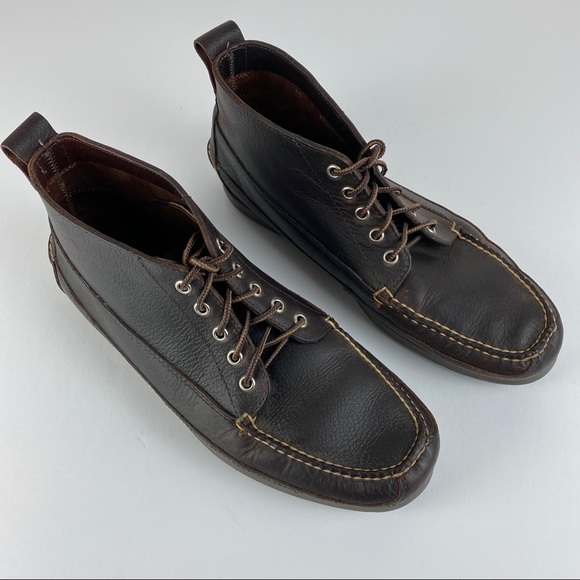 L.L. Bean Other - L.L. Bean Jackman Ranger Mocs Leather Brown SZ 10